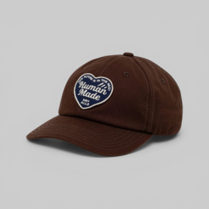 Human Made: 6 Panel Twill Cap - Brown
