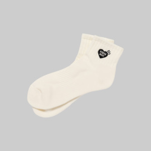 Human Made: Pile Short Socks - White
