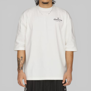X Willy Chavarria Logo T-Shirt - Off White