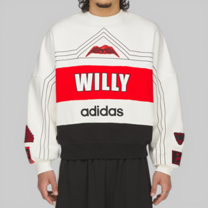 Adidas: X Willy Chavarria NY Crew - Off White