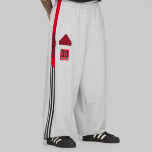 Adidas: X Willy Chavarria NY Sweatpant - Light Grey Heather