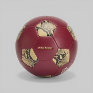 Adidas: X Wales Bonner Football Ball - Burgundy