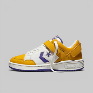 Converse: Weapon Low Engineered Garments - White/Yellow/Purple