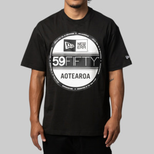 59Fifty Day Sticker Aotearoa T-Shirt - Black