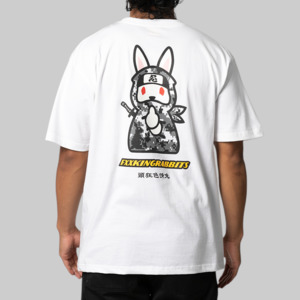 Ninja-Rabbit T-Shirt - White