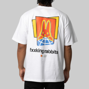Rabbit Logo T-Shirt - White