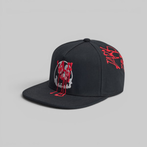X CHITO Graphic Dad Cap - Black