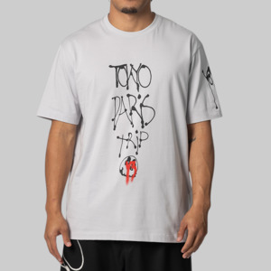 X CHITO City Graphic T-Shirt - Light Solid Grey
