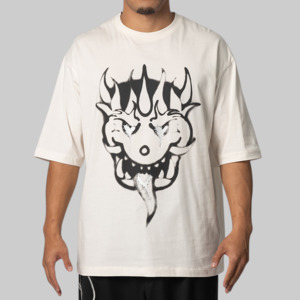 X CHITO Graphic T-Shirt - Chalk White
