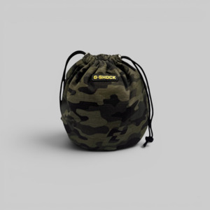 Casio Camo Drawstring Pouch (Gift with Purchase)