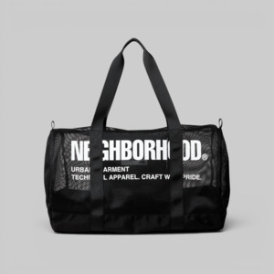 Mesh Boston Bag - Black