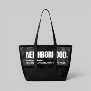 Mesh Tote Bag - Black