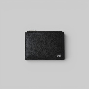 Neighborhood: Leather Card Case - Black