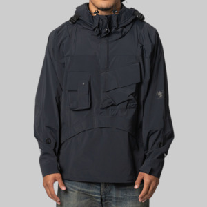 Map . Pullover jacket - Black