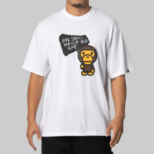 Baby Milo Graphic Relaxed Fit T-Shirt - White