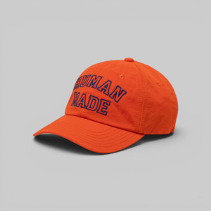 Human Made: 6 Panel Nylon Cap - Orange