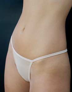 Kye Intimates: Standard Thong Ecru