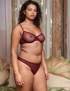 Bras: Rumi Clean Tulle Underwire Bra