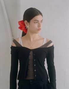 Gloria: Silk Scrunchie Scarlett