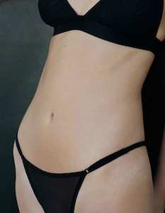 Lovers Day Edit: Essential String Bikini Black