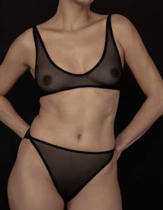 Lovers Day Edit: Ikebana Bra Black