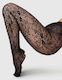 Rosa Lace Tights Black
