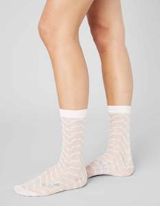 All: Mila Ruffle Socks Cloud Pink