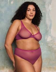 All: Luna Clean Tulle High Apex Underwire