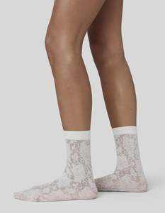 Lily Lace Socks Ivory