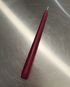 All: Venetian 250mm Taper Candle Cherry