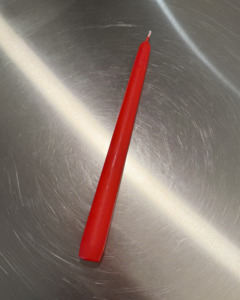 All: Venetian 250mm Taper Candle Red