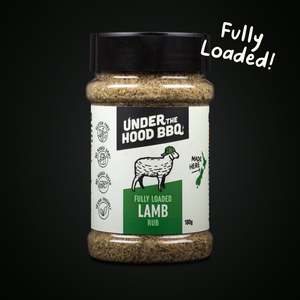 AVAILABLE NOW! Under the Hood BBQ Fully Loaded Lamb Rub
