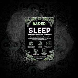 Natural Health: Bader Sleep 60 Capsules
