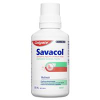 Personal Care: Savacol Mouthrinse Mint Alcohol Free 300ml