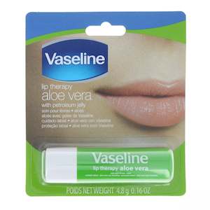 Personal Care: Vaseline Lip Balm Stick with Aloe Vera