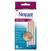 Medical Aid: Nexcare Steri-Strip 6 x 75mm Tan 6 Pack