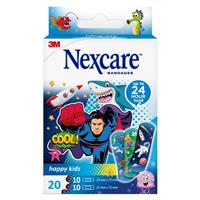 Nexcare Happy Kids Cool Plasters Assorted 20 Pack
