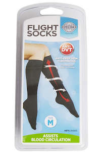 Gift: Globite Flight Socks Black Medium