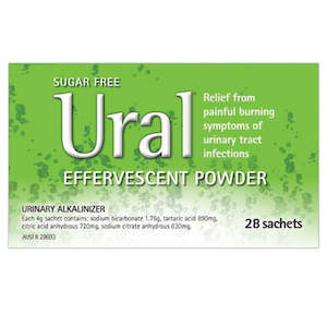 Womens Health: Ural Oral Powder Sachets 4Gg x 28