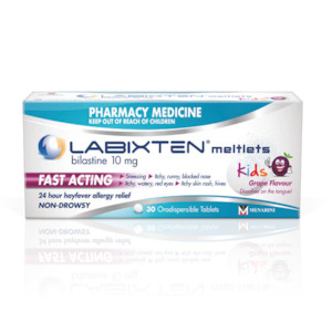 LABIXTEN Melt for Kids Tabs 10mg 10s