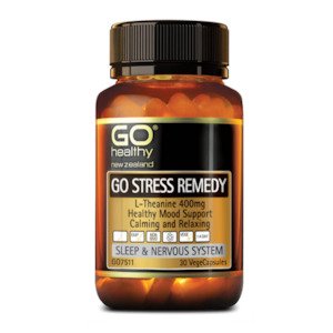 Stress: GO  HealthyStress Remedy 30 Capsules