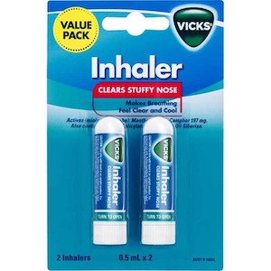 VICKS Inhaler single 0.5ml Twin Pk