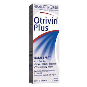 Otrivin Plus Nasal Spray 10ml