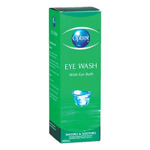 Eye Care: OPTREX Eye Wash with Bath 300ml