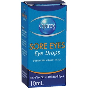 Eye Care: OPTREX Sore Eyes Drops 10ml