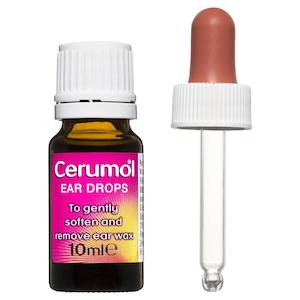 CERUMOL Ear Drops Glass Dropper 10ml