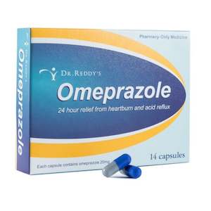 Digestive Health: Dr Reddy Omeprazole 20mg 14 Capsules