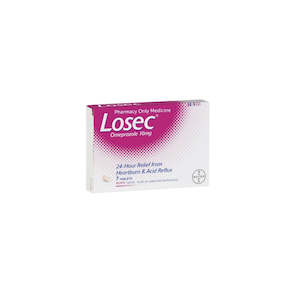 Digestive Health: Losec 10mg 7 Tablets