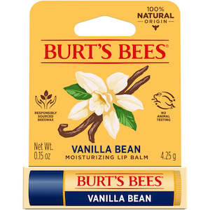 Skin Care: Burts Bees 100% Natural Vanilla Bean Lip Balm