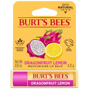 Burt's Bees Lip Balm Dragonfruit Lemon